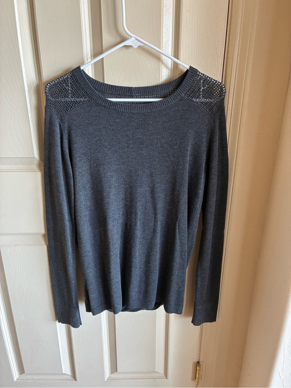Lululemon Charcoal Grey Knit Sweater